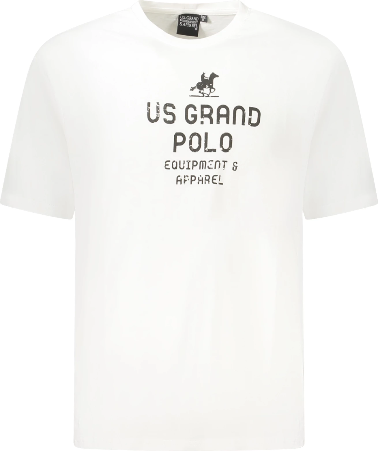 Maicë për meshkuj U.S. GRAND POLO, e bardhë