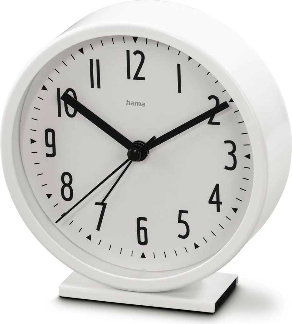 Orë alarmi Hama Skye, 11.3 cm, analoge, e bardhë