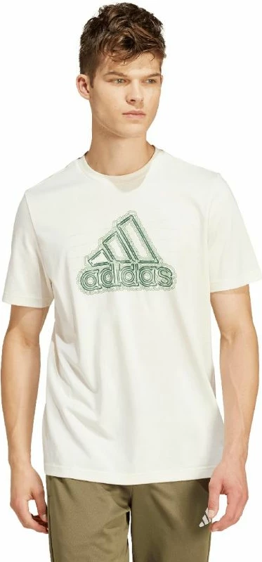 Maicë adidas për meshkuj, e bardhë