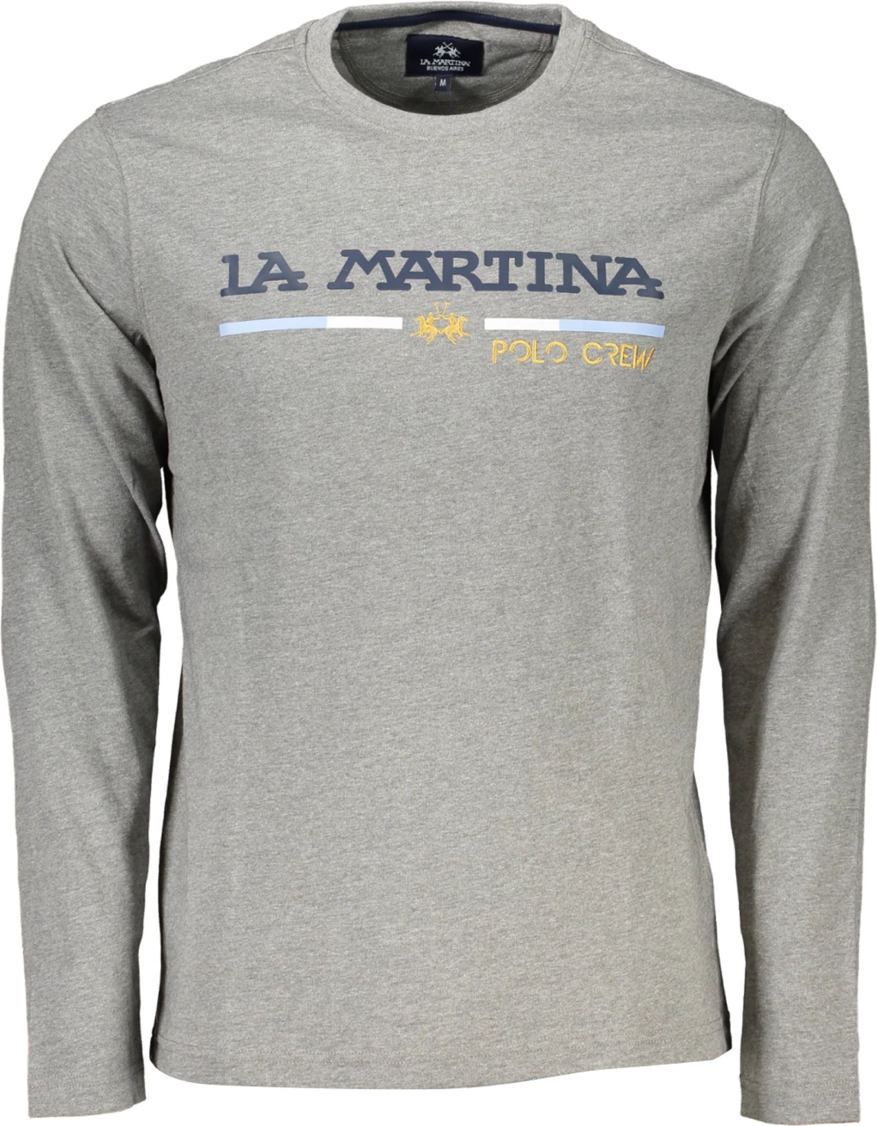Maicë me mëngë të gjata LA MARTINA për meshkuj, gri