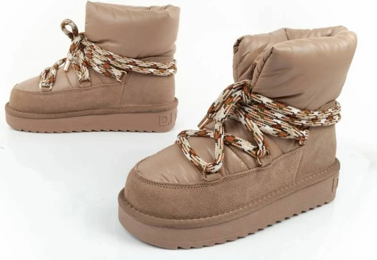 Këpucë për femra D.Franklin, kafe