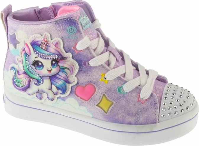 Atlete fëmijësh Skechers, rozë