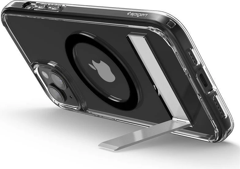 Mbështjellës Spigen Ultra Hybrid S MagSafe për iPhone 15, i zi