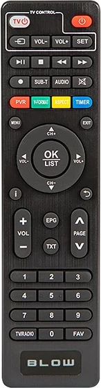 Dekoder BLOW DVB-T2 8000FHD Premium, Full HD, H.265 HEVC, me pilot, i zi