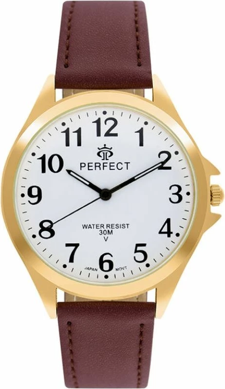 Orë dore për meshkuj PERFECT, e zezë