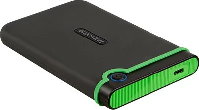 Hard disk i jashtëm Transcend StoreJet 25M3C 4TB, 2.5 inch, USB 3.1, zi/gjelbër