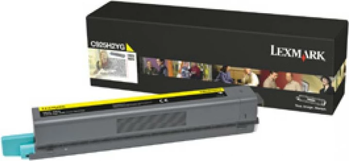 Toner Lexmark C925H2YG kapacitet i lartë 5500-8800 faqe origjinal, e verdhë