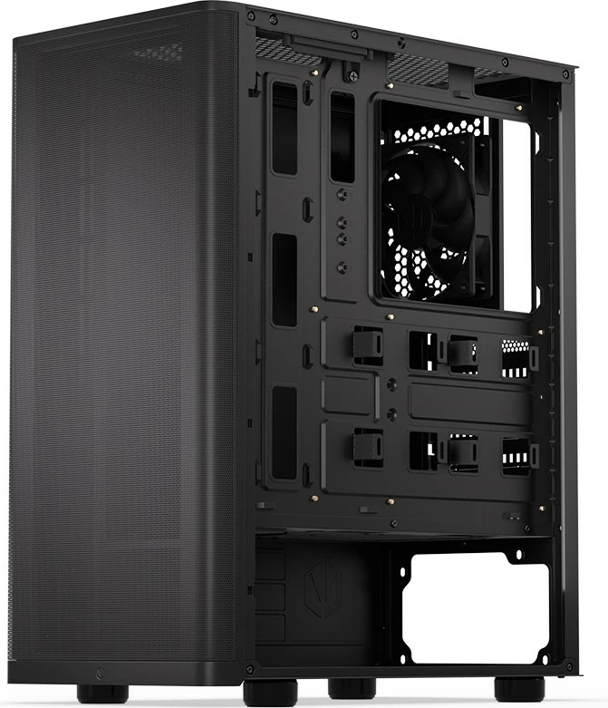 Kasë Endorfy Ventum 200 Solid, Midi Tower, ATX, ITX, Micro ATX, e zezë