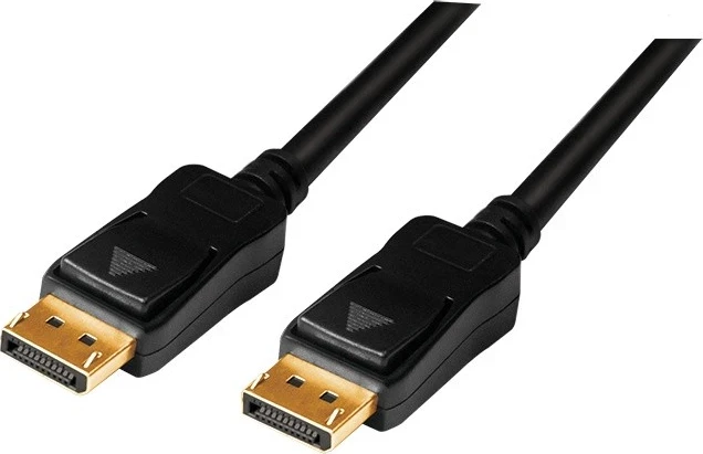 Kabllo DisplayPort LogiLink, e zezë