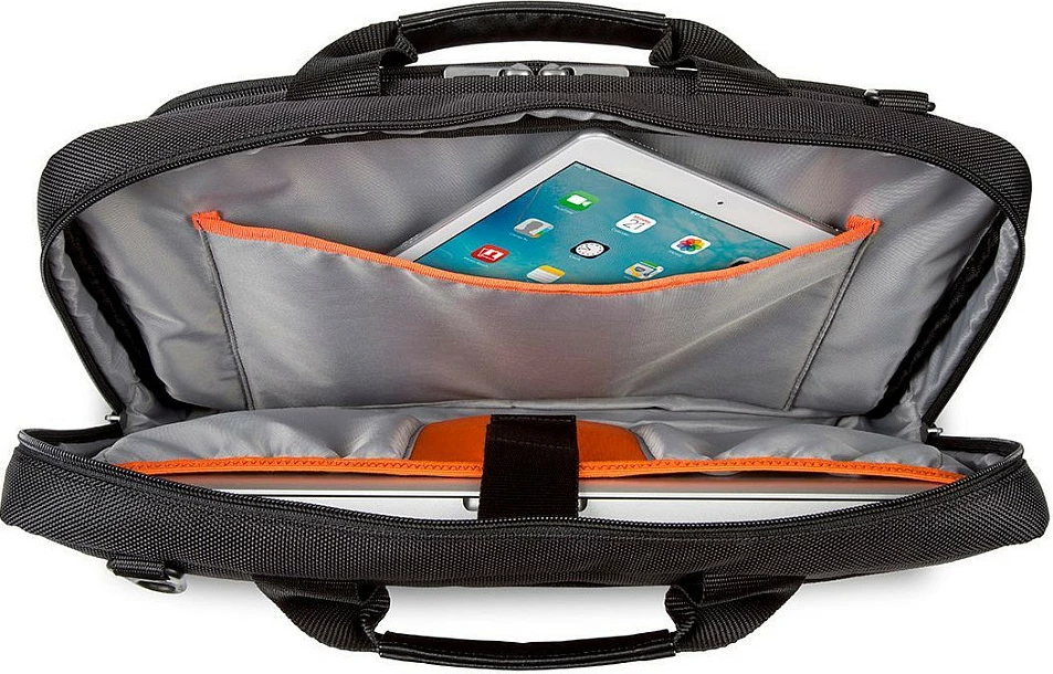 Kasë Targus CitySmart Advanced 15.6, poliuretan, e zezë/gri