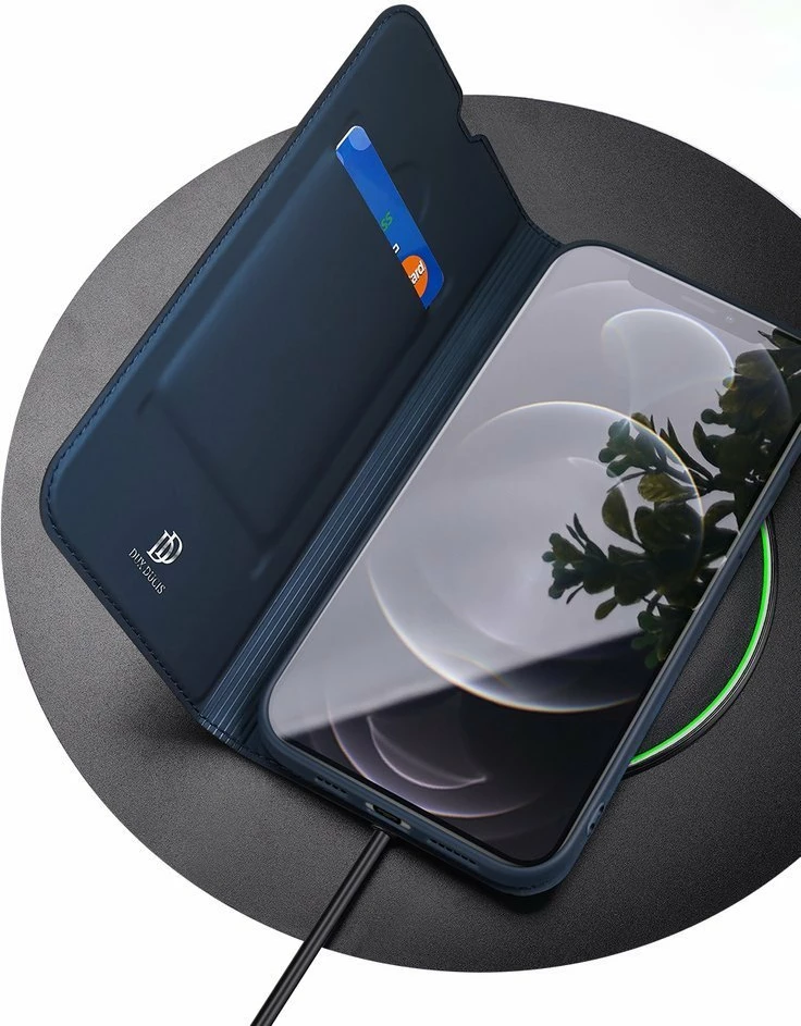 Mbështjellës Dux Ducis Skin Pro Bookcase për iPhone 13 Pro, rozë