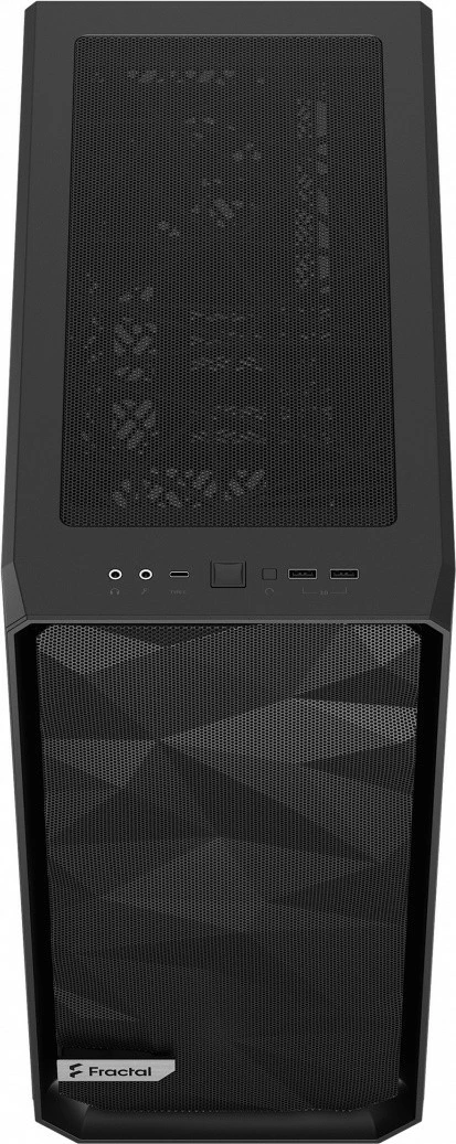 Kasë Fractal Design Meshify 2 Compact, Tower, ATX, Black TG Light Tint, e zezë