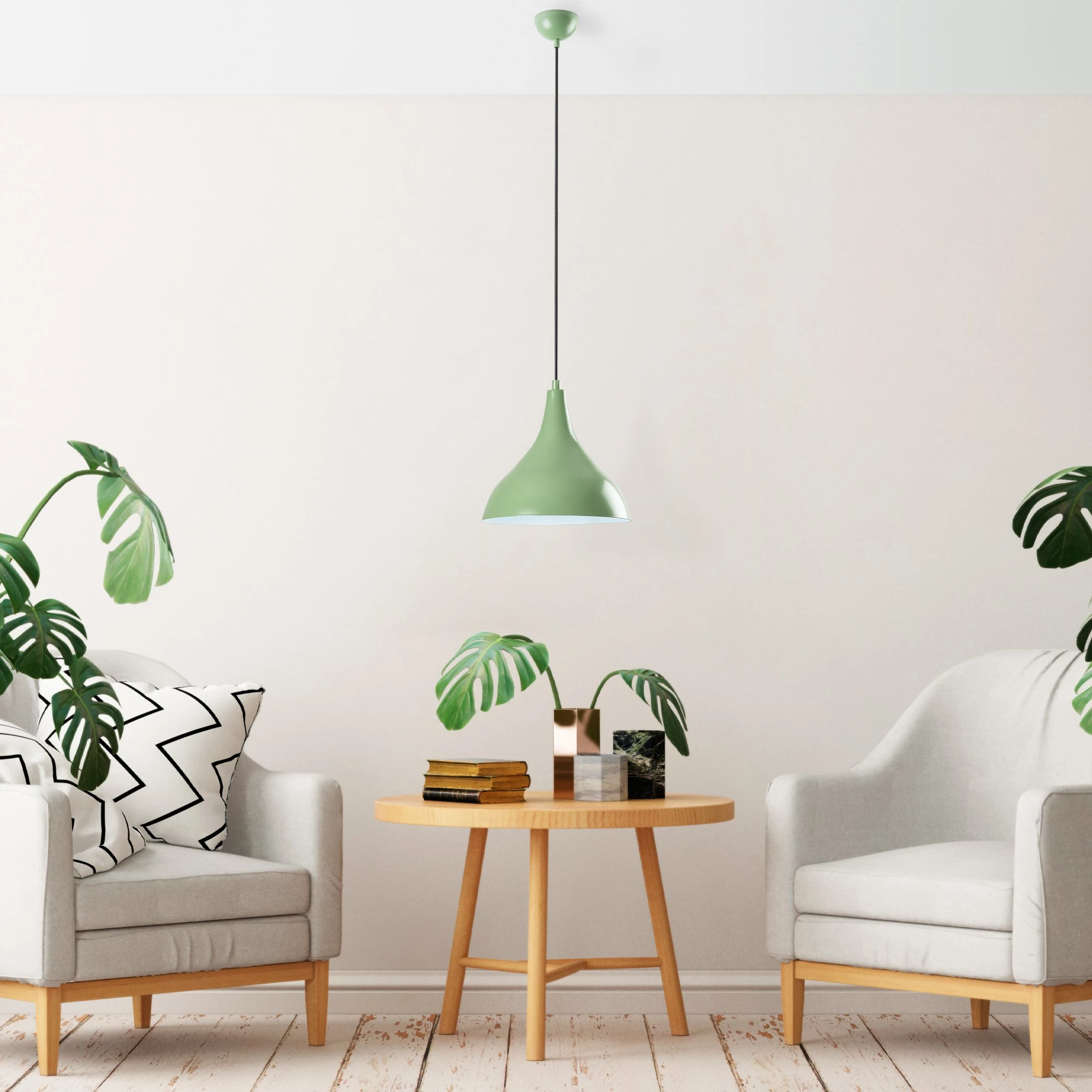 Llambë tavani Opviq, Bitlis, ngjyrë mint