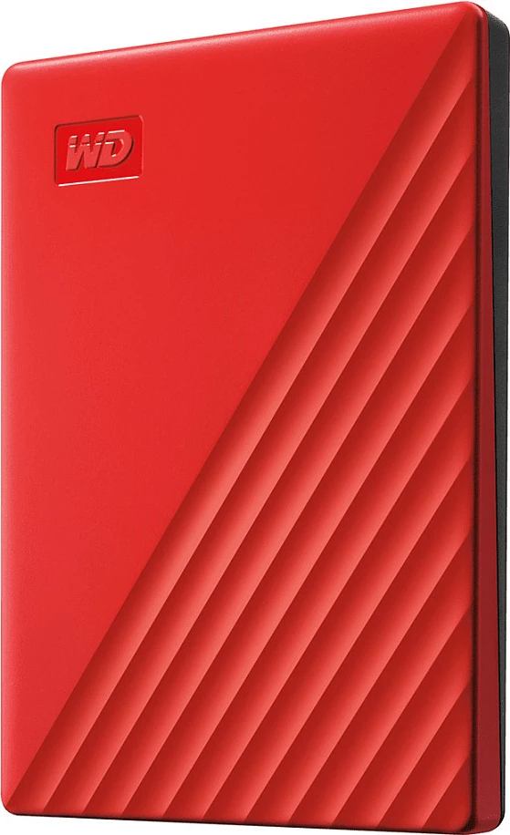 Hard disk Western Digital My Passport, 4 TB, 3.2 Gen 1, e kuqe