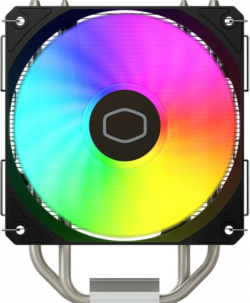 Ftohës CPU Cooler Master Hyper 212 Spectrum V3, 120mm ARGB, 4 heatpipe, 4-pin PWM, i zi