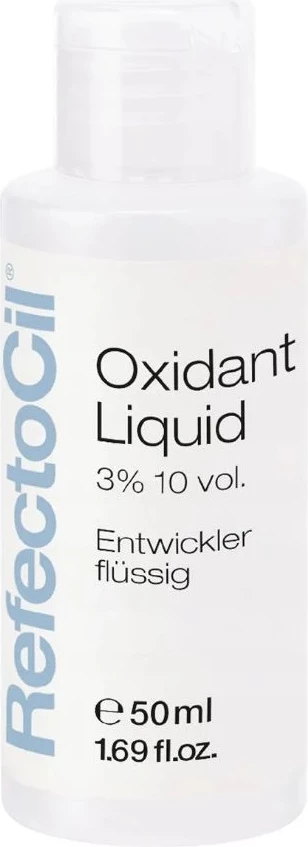 Oksidant i lëngshëm për vetulla dhe qerpikë Refectocil 3% për femra, 50ml