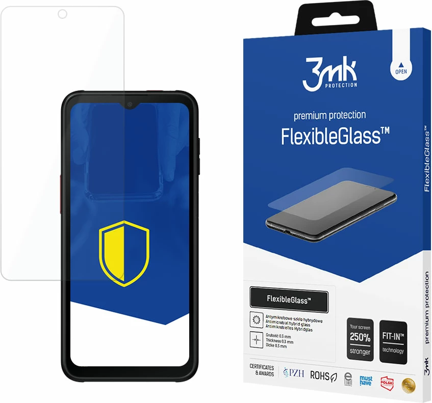 Mbështjellës xhami hibrid 3mk FlexibleGlass për Samsung Galaxy XCover 6 Pro