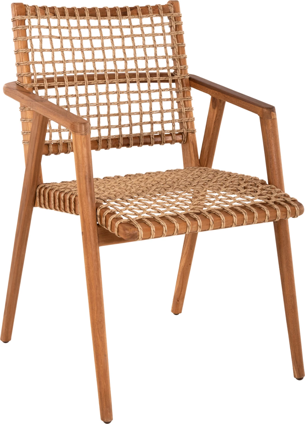 Karrige VAYA, FH9823, dru tik-litar sintetik, ngjyrë natyrale, 54x59x84H cm