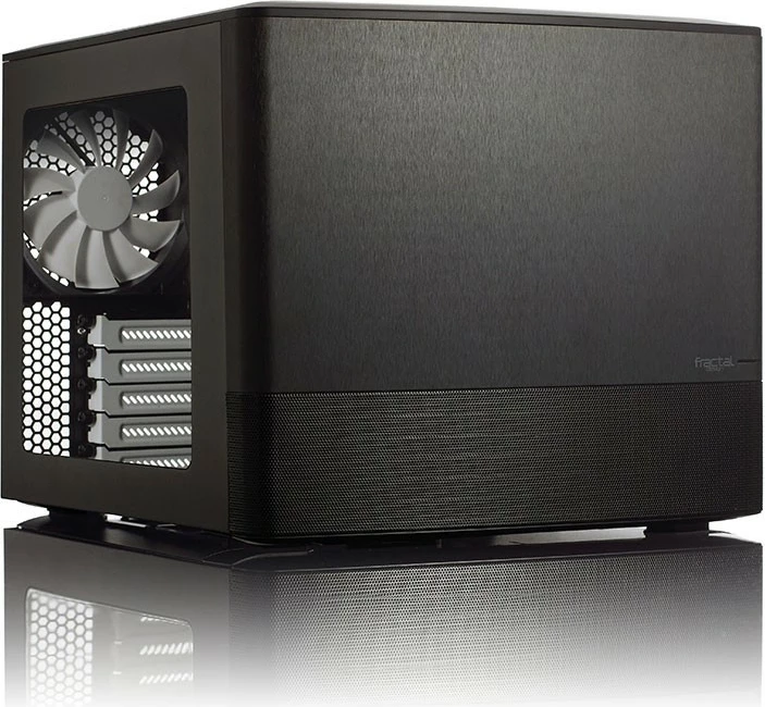 Kasë Fractal Design Node 804, Cube Case, Micro ATX/Mini ITX, e zezë