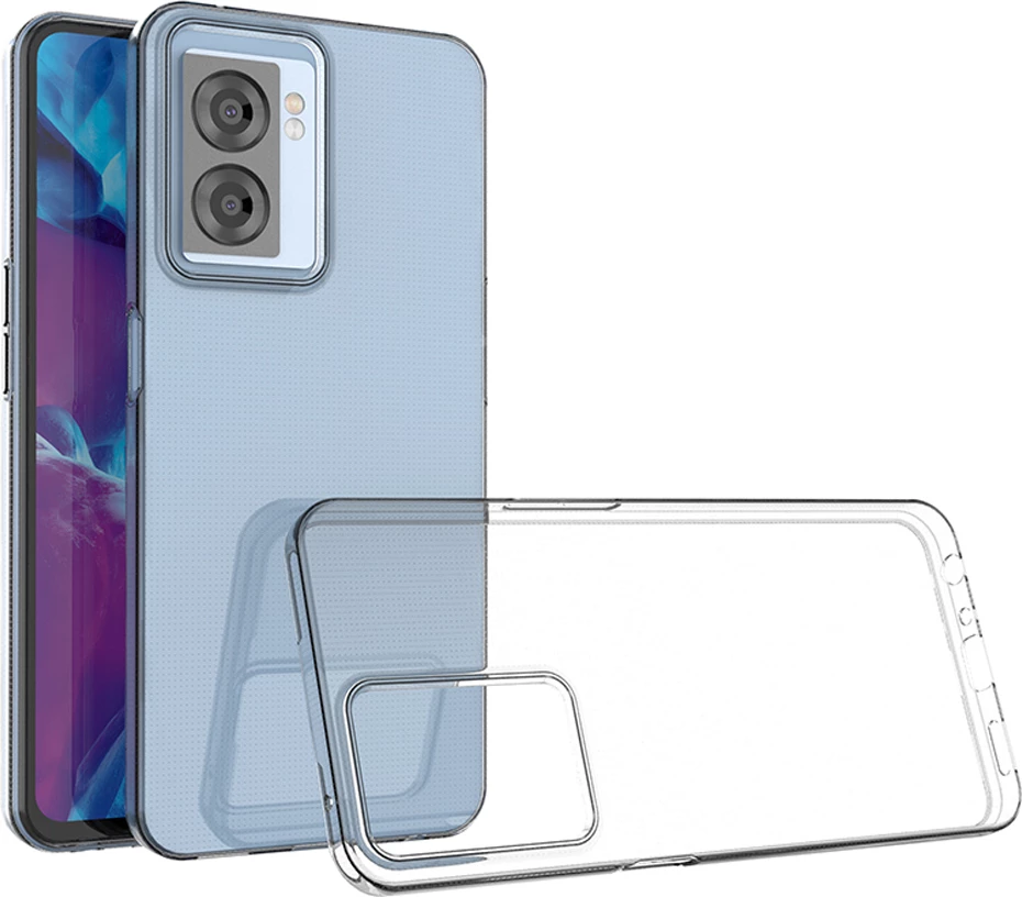 Mbështjellës Hurtel Ultra Clear 0.5mm për Oppo A57 5G/A57/A77 5G/A77/K10 5G, Realme V23 5G/Narzo 50 5G/Q5i 5G, Transparent