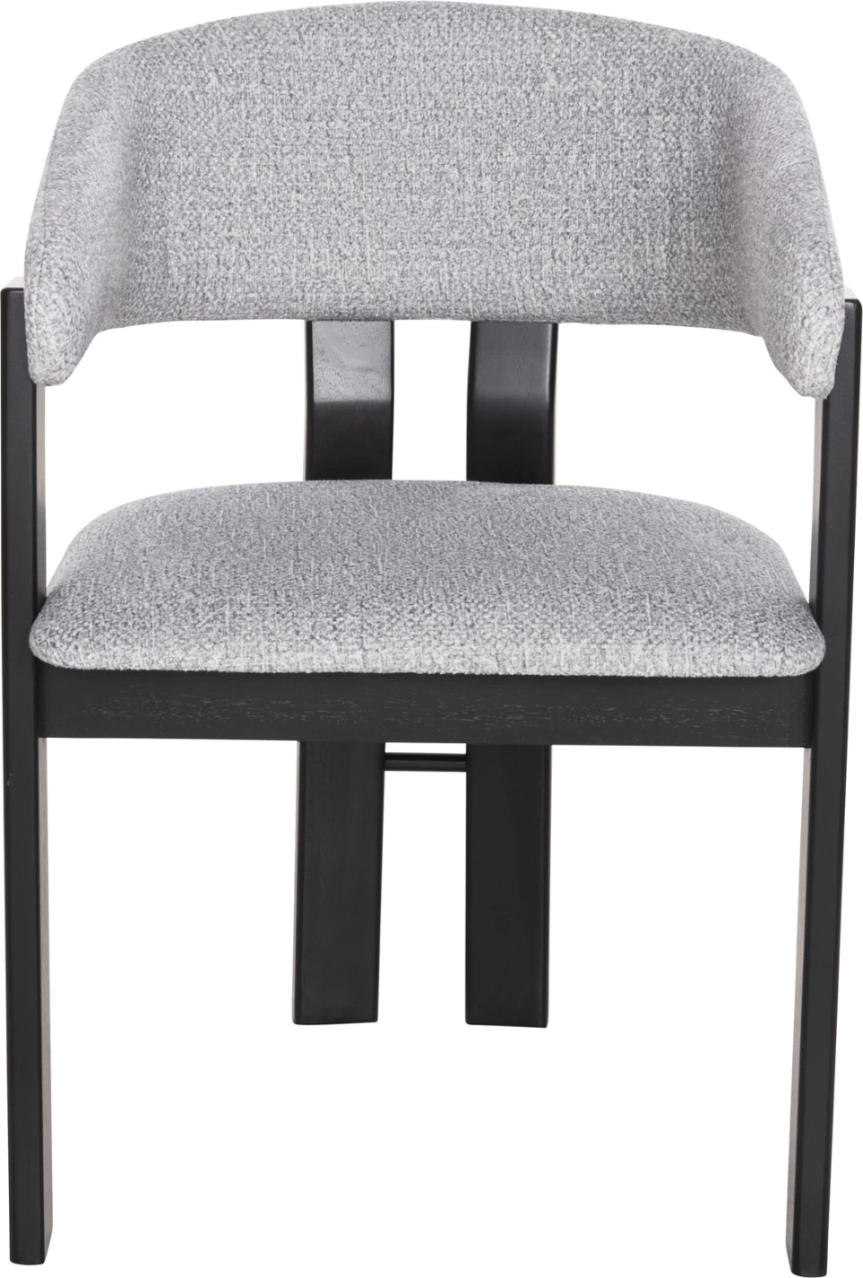 Karrige për ngrënie ZARRA FH9970.02 dru gome ngjyrë zezë-gri e lehtë 55,5x59x81,5Hcm., set prej 2 copë