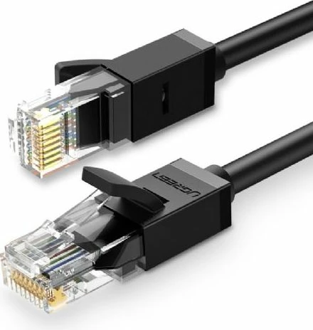 Kabllo LAN UGREEN Cat6 UTP 25 m RJ45, e zezë, në kuti