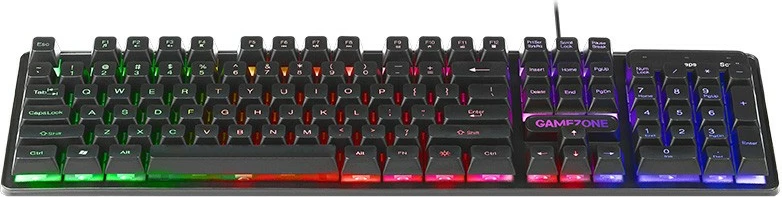 Set tastierë dhe Maus gaming, Tracer Boost TRAKLA47475, mekanike, me kabllo USB, ndriçim LED RGB, QWERTY English (US), maus 800–1600 DPI 6 butona, e zezë, set