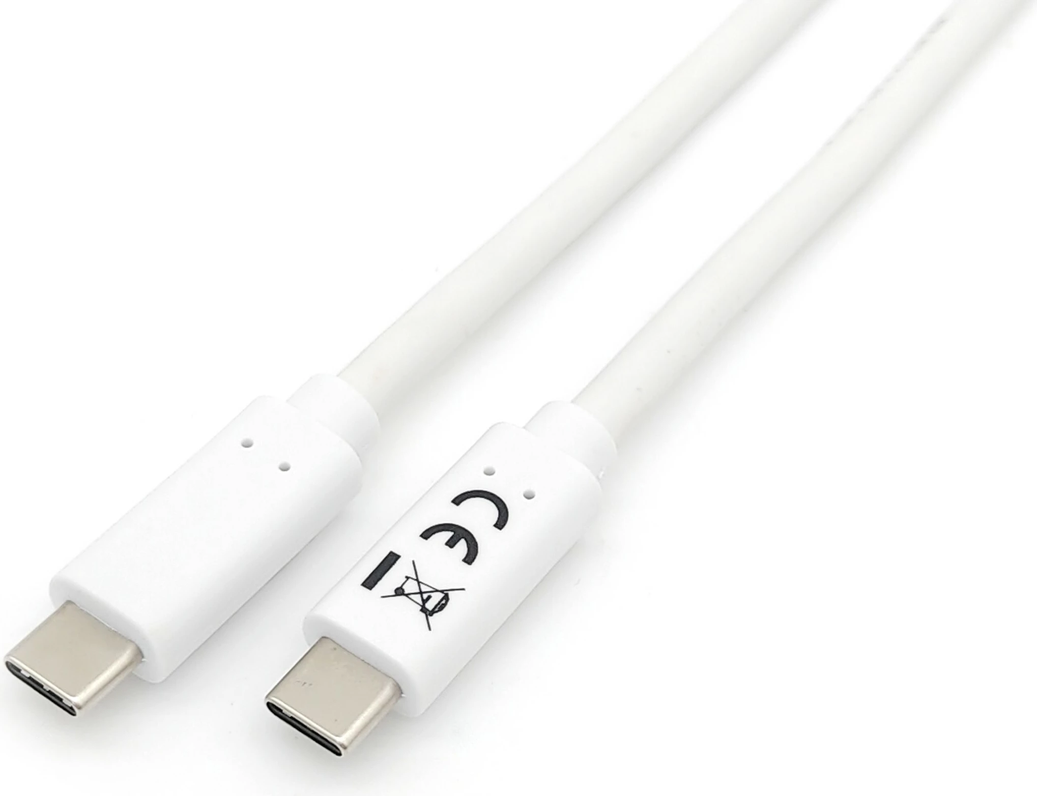 Kabllo USB Type-C në Type-C Equip 2m, USB 3.2 Gen 1, e bardhë