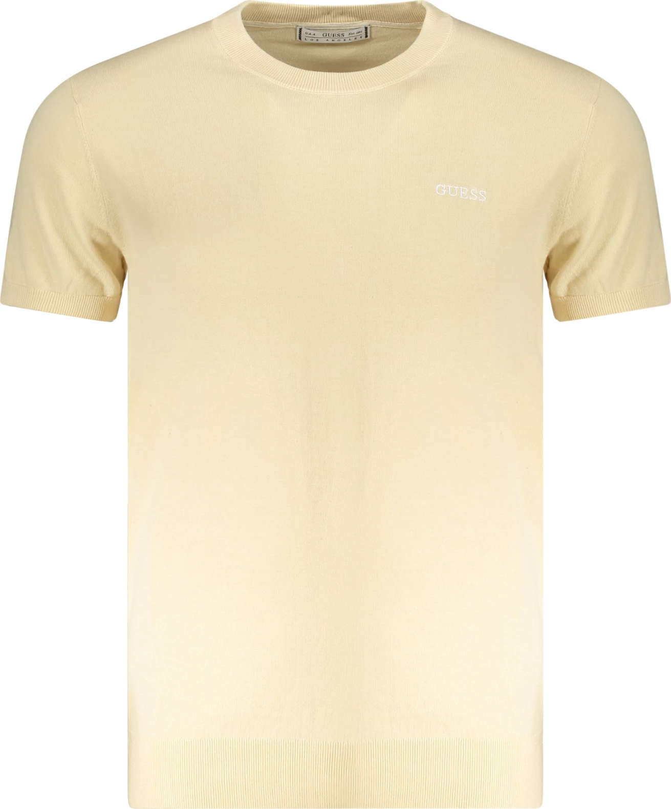 Maicë për meshkuj GUESS JEANS, bezhë