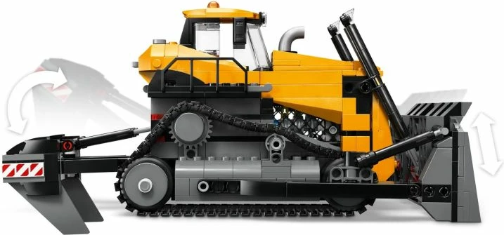 Lodra LEGO City buldozer, e verdhë