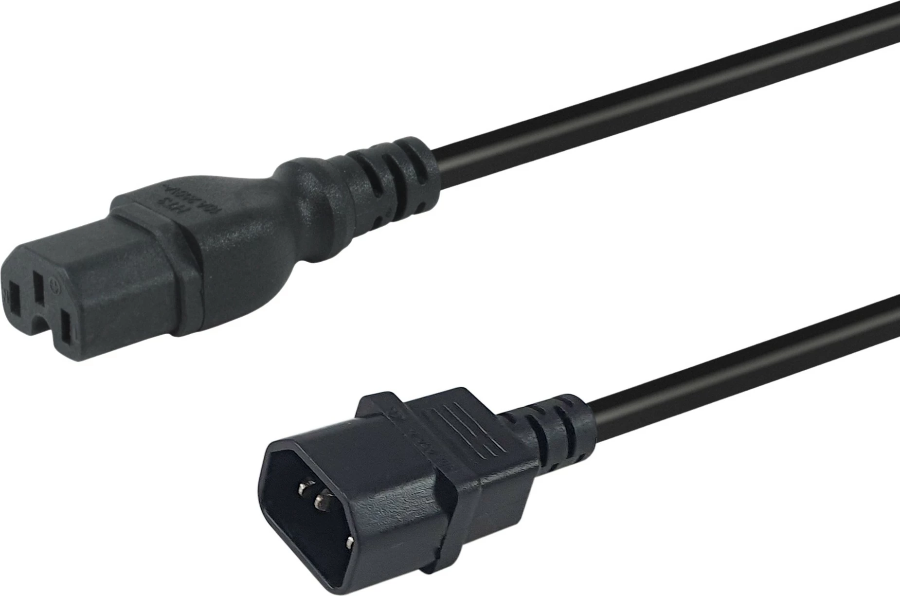 Kabllo energjie Equip C14 në C15, 3m, e zezë