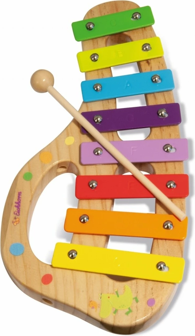 Ksilofon druri Simba Eichhorn 30 cm, shumëngjyrësh