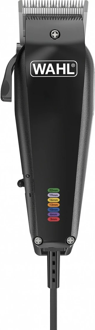 Makinë qethëse për qen, Wahl Multicut 3027683, me kabllo, teh 40 mm, levë 0.8–1.8 mm, 7200 rpm, set 7 krehra, shumëngjyrëshe