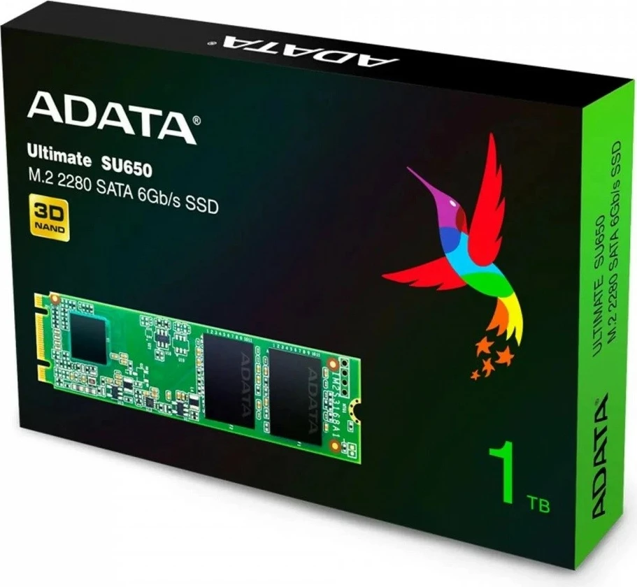 SSD Adata Ultimate SU650, 1TB, M.2 2280, SATA III