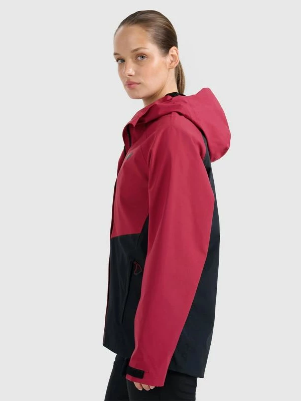 Jakne trekking për femra 4f, e zezë