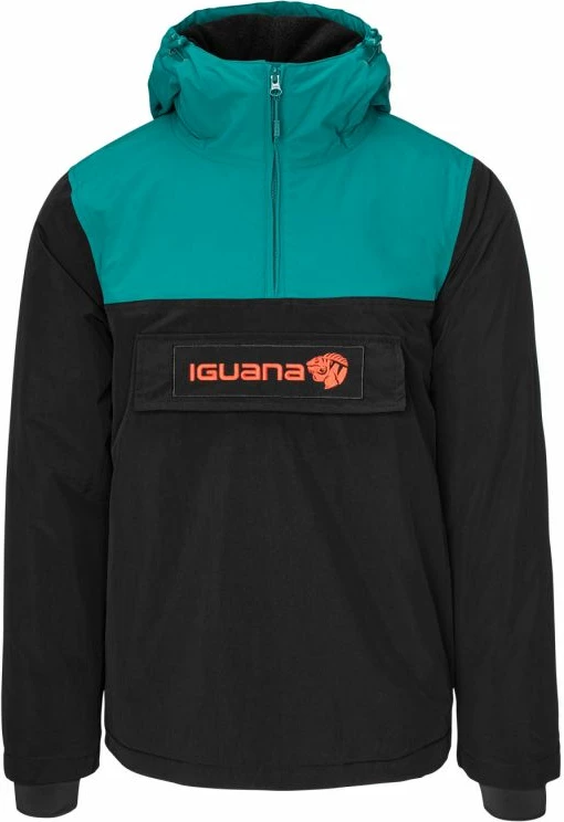 Jakne për meshkuj Iguana, e zezë/blu