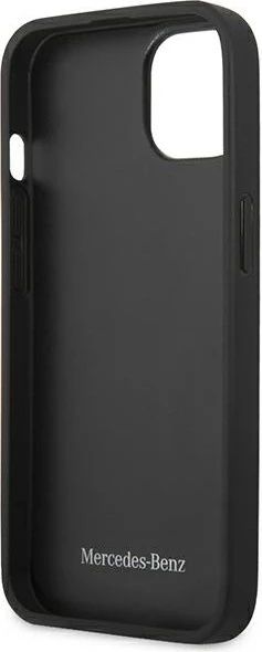 Mbështjellës Mercedes Leather Urban për iPhone 14 Plus 6.7", lëkurë natyrale, Kuq