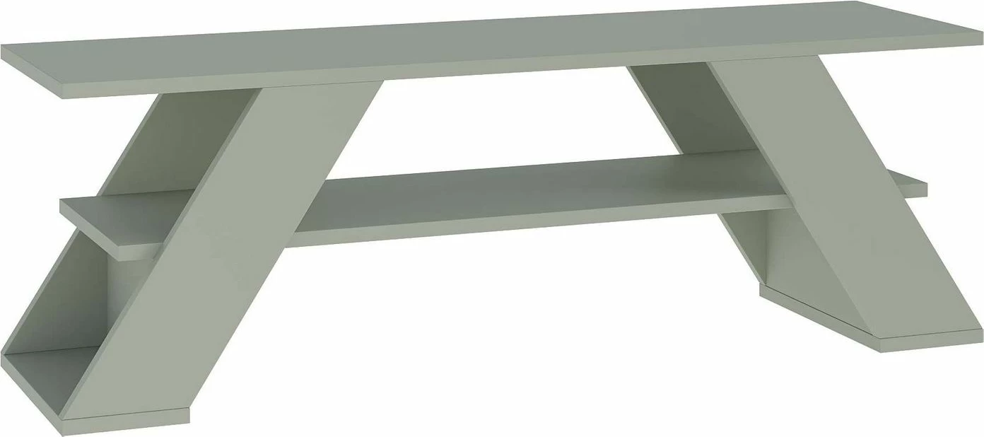 Komodë për TV, ngjyrë jeshile hiri, Skye Decor, Farfalla