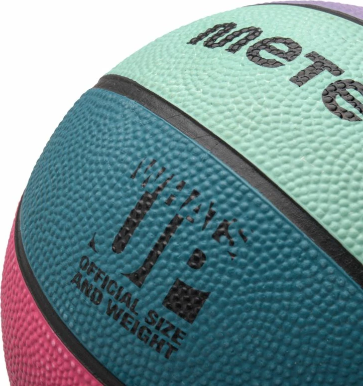 Top basketbolli për fëmijë Meteor, shumëngjyrësh