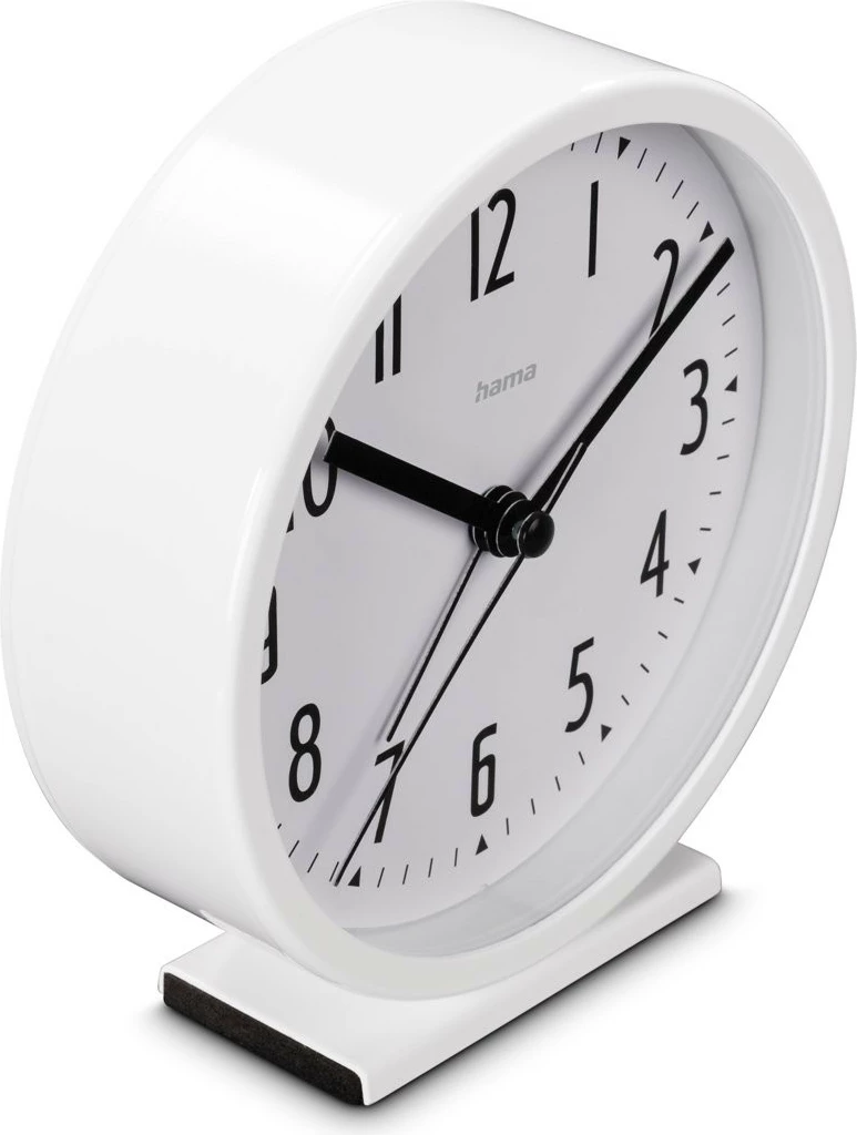 Orë alarmi Hama Skye, 11.3 cm, analoge, e bardhë