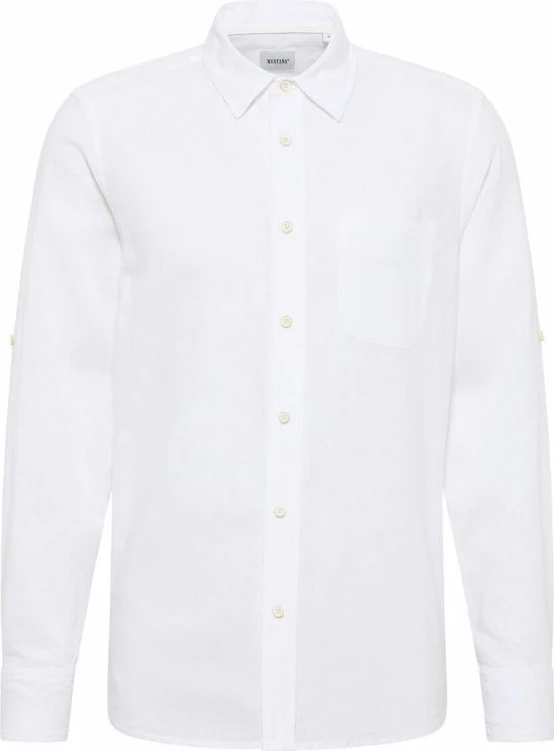 Këmishë Mustang Clemens për meshkuj, e bardhë