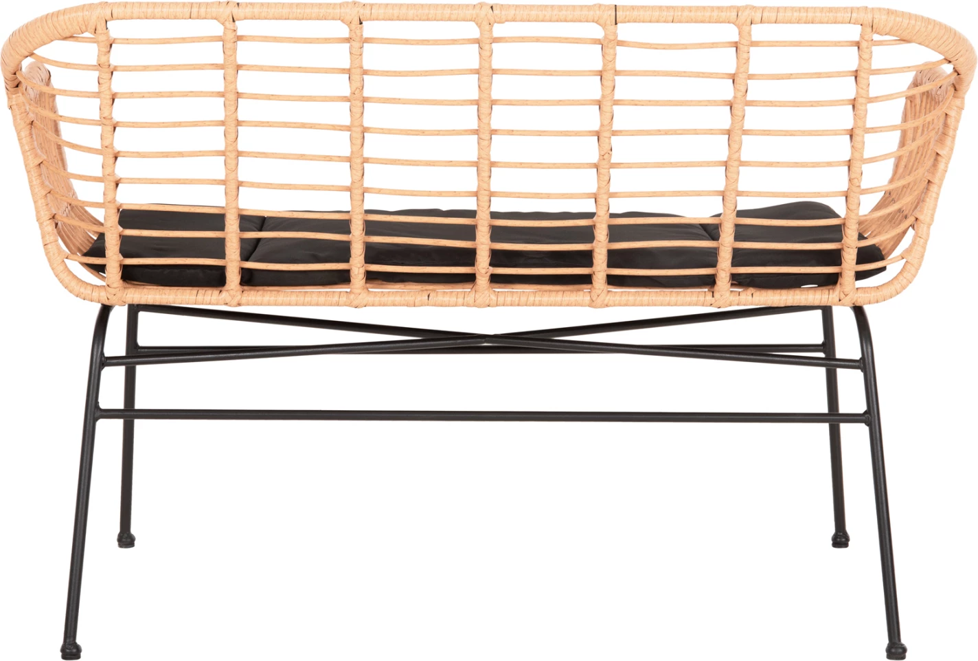 Ulëse për kopsht ALLEGRA FH6077, ratan/e zezë