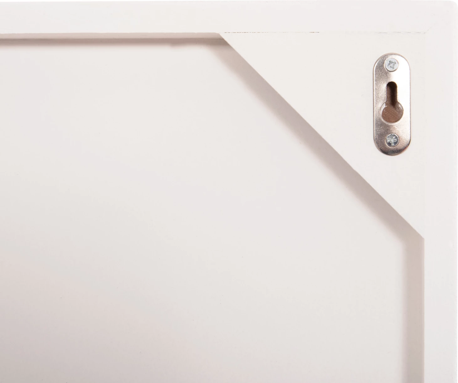 Panel dekorativ për mur, seri Santorini, MDF, ngjyrë e bardhë e zbehtë, FH4510, 60x4x80 cm