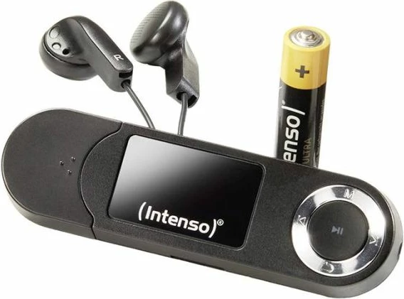 MP3 player Intenso Music Walker MPN 3601470 16GB microSD, LCD, USB 2.0, set me kufje + bateri AAA, zi
