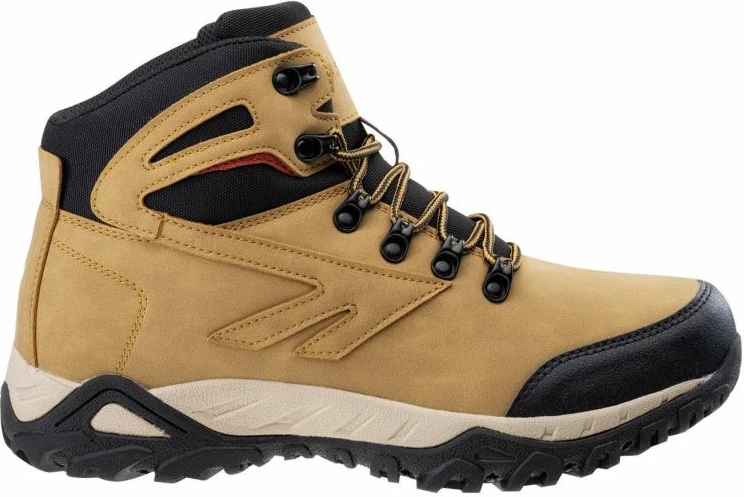 Këpucë Hi-Tec Medin Mid për meshkuj, ngjyrë bezh