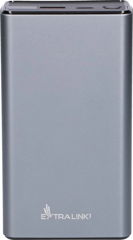 Power bank Extralink EPB-127, 30000mAh, 65W PD, USB-C, hiri