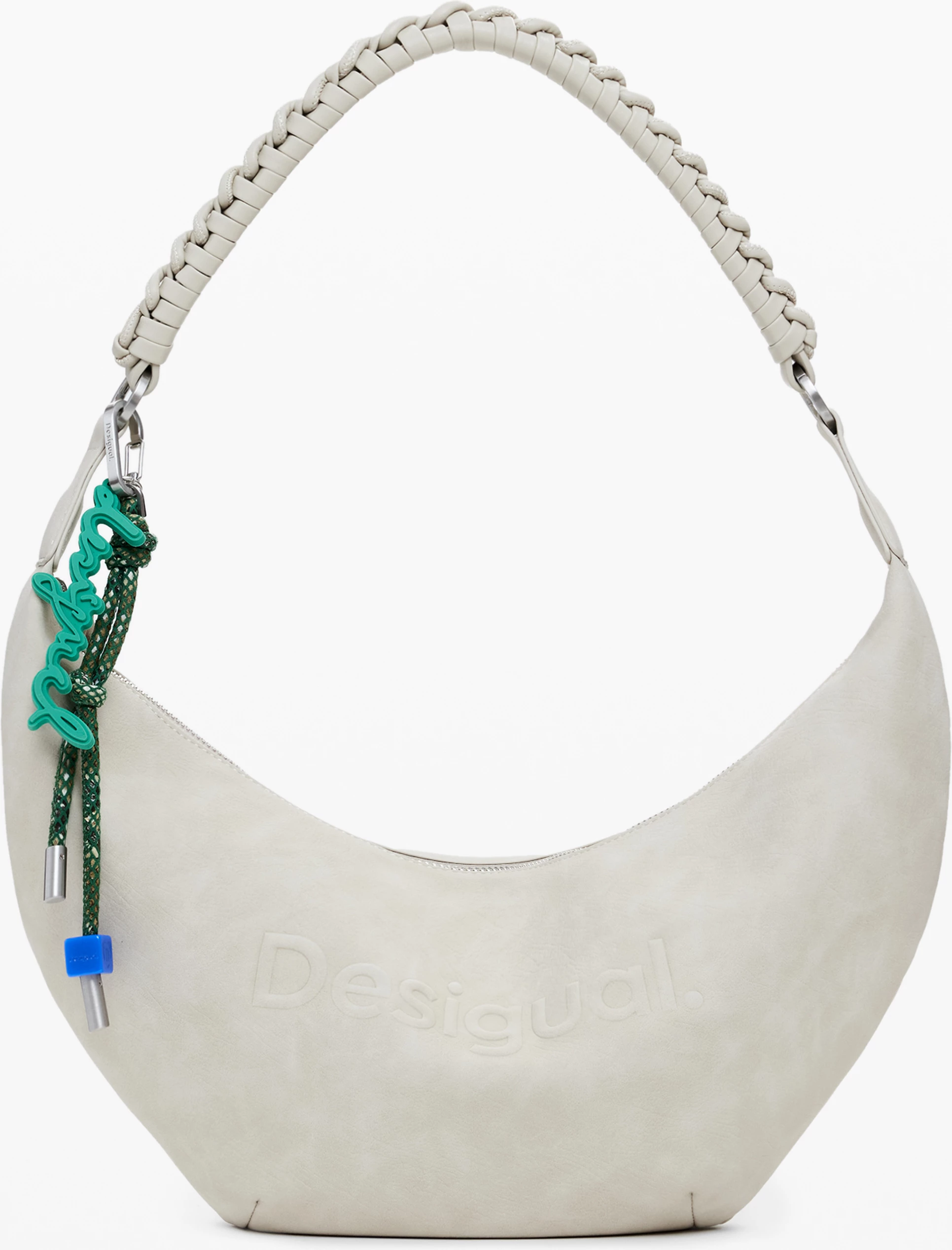 Çantë për femra DESIGUAL Half Logo Zante, bezhë