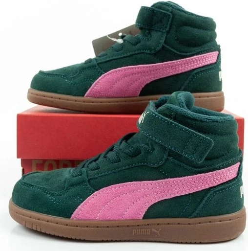 Atlete dimri për vajza Puma, gjelbër-rozë