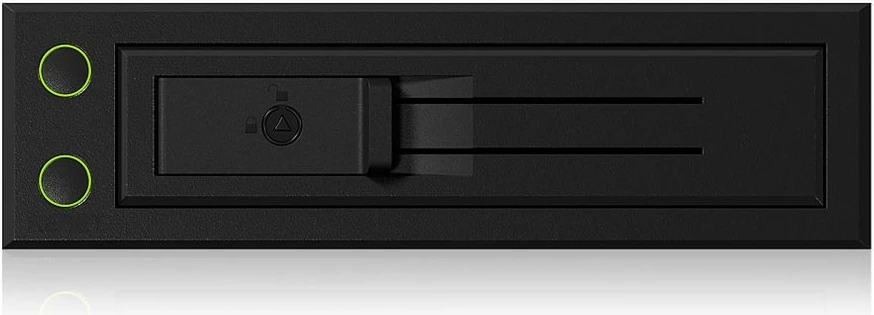 Kasë IcyBox IB-166SSK-B për hard disk 3.5", SATA/SAS, e zezë