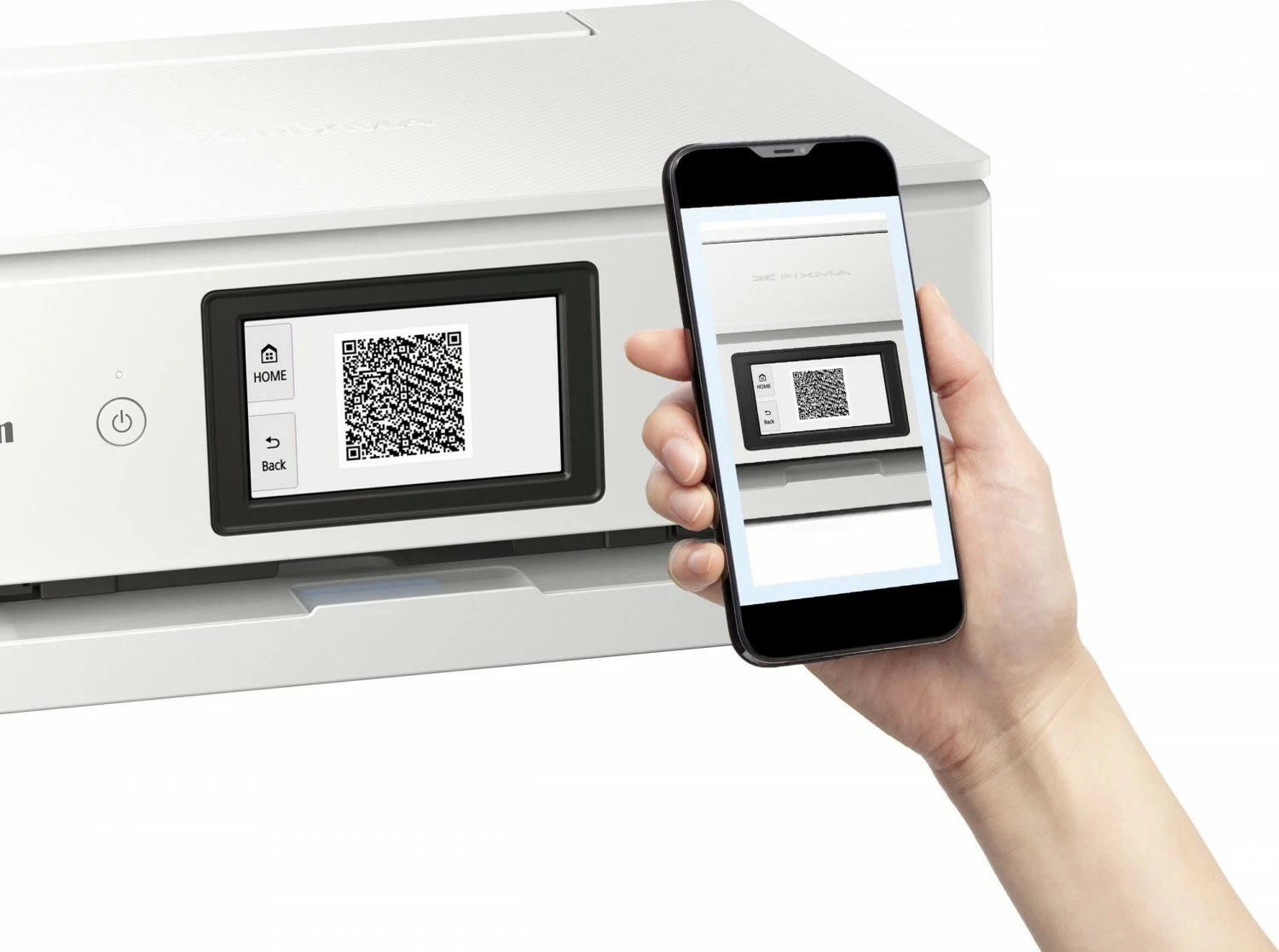 Printer Canon PIXMA TS8751, multifunksional, inkjet, Wi-Fi, bardhë